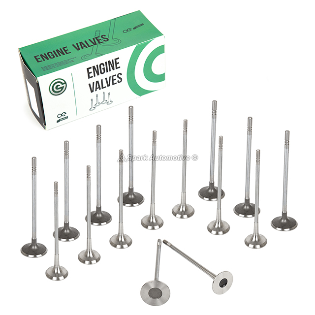  Intake Exhaust Valves Fit 09-11 Chevrolet Aveo Pontiac G3 1.6 DOHC LXV LUW