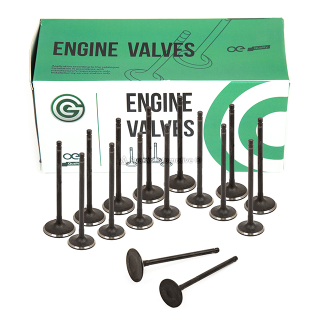 9S4Z-6507-C, 9S4Z-6505-A, 9S4Z6507C, 9S4Z6505A, IV432, EV432 Intake Exhaust Valves Fit Ford Mazda Mercury 2.0L 2.3L 2.5L DOHC 16V