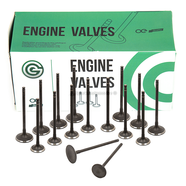 13201-EN20E, 13202-EN20E, 13201EN20E, 13202EN20E, IV635 , EV635 Intake Exhaust Valves Fit 07-12 Nissan Sentra Versa Cube 1.8 2.0 MR18DE MR20DE