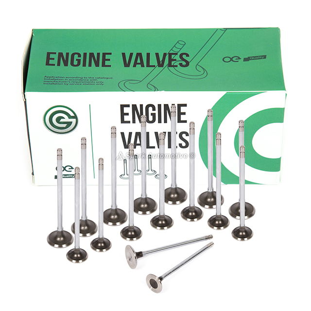 14711-RNA-A00 , 14721-P2A-000 , 14711RNAA00 , 14721P2A000 , IV246, EV295 Intake Exhaust Valves Fit 06-11 Honda Civic 1.8 SOHC R18A1 R18A4