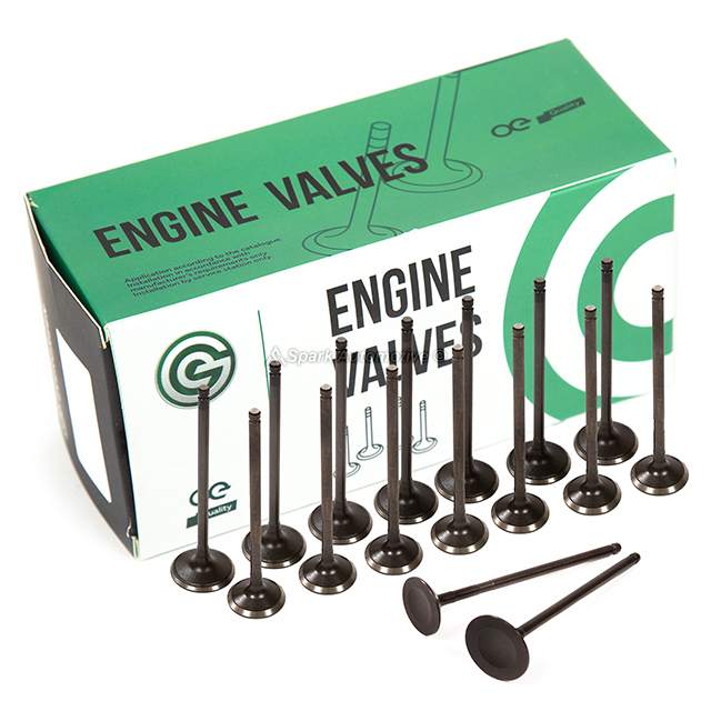 13201-AA362, 13202-AA371, 13201AA362, 13202AA371, IVSU11S, EVSU11S, IV710, EV710 Intake Exhaust Valves Fit 99-11 Subaru Forester Impreza Legacy 2.5L SOHC EJ25