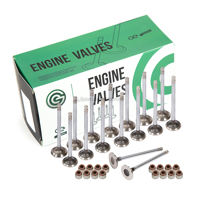 14711-P75-000, 14721-P75-000 Intake Exhaust Valves w/ Seals Fit 90-01 Honda CRV Acura Integra 1.8 2.0 B18 B20