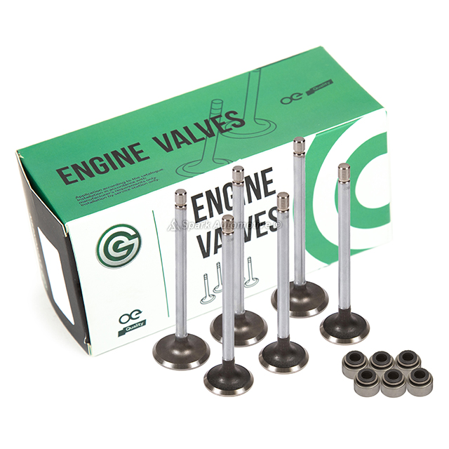  Intake Exhaust Valves w/ Seals Fit 85-88 Chevrolet Sprint Turbo 1.0 G10 6V
