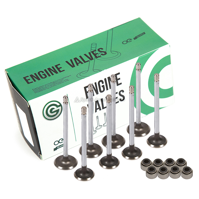  Intake Exhaust Valves w/ Seals Fit  89-97 Suzuki Sidekick Swift 1.3 G13A G13BA