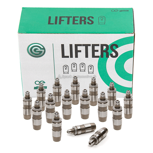 F1AE6C501BB, LIFFD6, 1F2212431, F1AZ6C510,  A-EL680(20),  LIF411, LIFFD6, VL107, JB7500, F1AZ6V501B, JB-2271 Hydraulic Lifters Fit 96-15 Ford E150 E250 E350 Econoline F150 F250 4.6 5.4L 16V