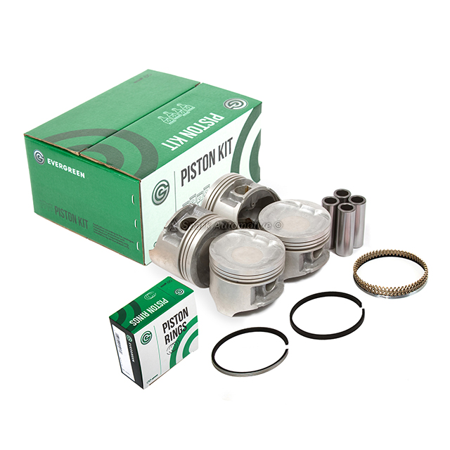 Full Gasket Set Pistons Bearings Fit 92-95 Honda Civic VX 1.5L SOHC D15Z1 - Picture 4 of 12