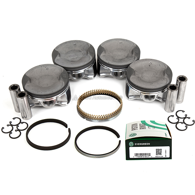 Pistons w/ Rings fits 07-12 Nissan Altima Sentra Rouge 2.5