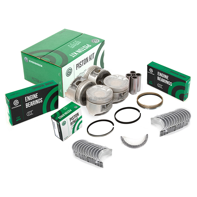 Full Gasket Set Pistons Bearings Fit 92-95 Honda Civic VX 1.5L SOHC D15Z1 - Picture 3 of 12