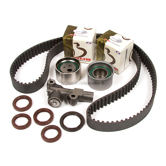 MD193874, MD319022, MD140071, MD319040, MD193874, MO4777017, MD319022, MD319040 Timing Belt Kit Fit 91-99 Mitsubishi 3000GT Dodge Stealth Turbo 3.0 6G72