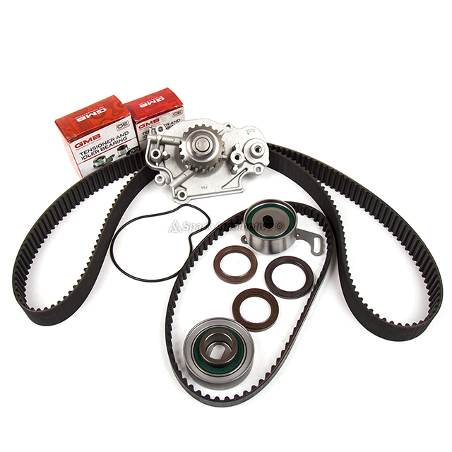 14400-P14-004, 13405-PT0-004, 13404-PT0-004, 14510-PT0-004, 19200-P14-A01, TS26216, ITM216 Timing Belt Kit Water Pump Fit 92-96 Honda Prelude Si SE 2.3 DOHC 16V