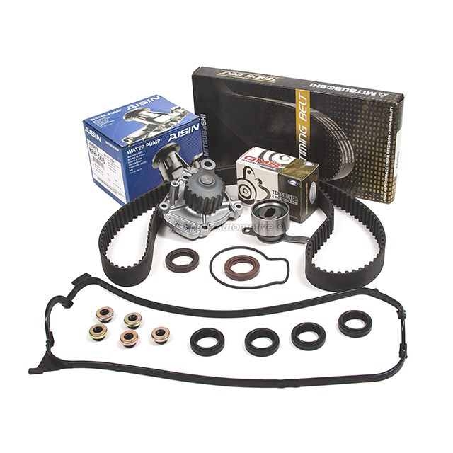 14400-P08-004, 14520-P2A-305, 19200-P08-004 Timing Belt Kit Water Pump Valve Cover Gasket Fit 92-95 1.5L Honda Civic D15Z1