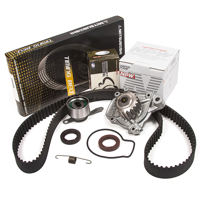 14400-P28-004, 14520-P2A-305, 19200-P08-004 Timing Belt Kit NPW Water Pump Fit 92-95 Honda Civic 1.6L D16Z6 VTEC