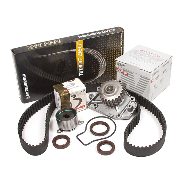 14400-P2T-004, 14510-P30-003, 19200-P30-003, TS26227, ITM227 Timing Belt Kit Water Pump Fit 92-95 Acura Honda Civic 1.6 1.7 B16A3 B17A1