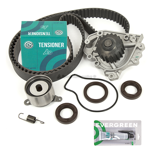 Mizumo Auto Head Gasket Set & Timing Belt Kit W/ Water Pump For Honda B20B4 B20Z2 97-01