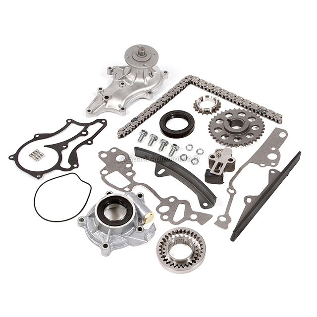 thumbnail image 2 of Complete Timing Chain Kit W/ Metal Guides + Water & Oil Pump For Toyota 22R/22RE (85-95) 2 of 5