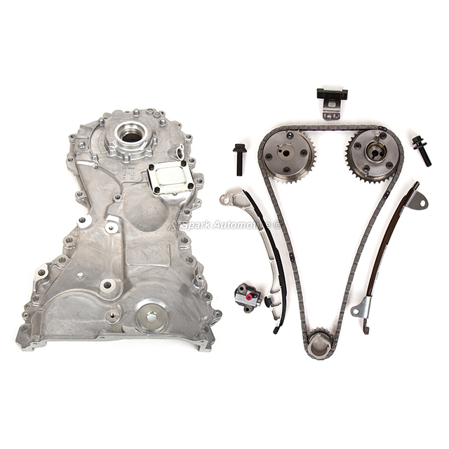 13506-0V010, 13540-0V030, 13566-36011, 13561-0V010, 13559-0V010, 13050-0V011, 13070-0V013, 13521-0V010, 13050-0V011, 13070-0V011 Timing Chain Kit Oil Pump Fit 09-12 Scion tC Toyota Camry Rav4 Venza 2.5 2.7L