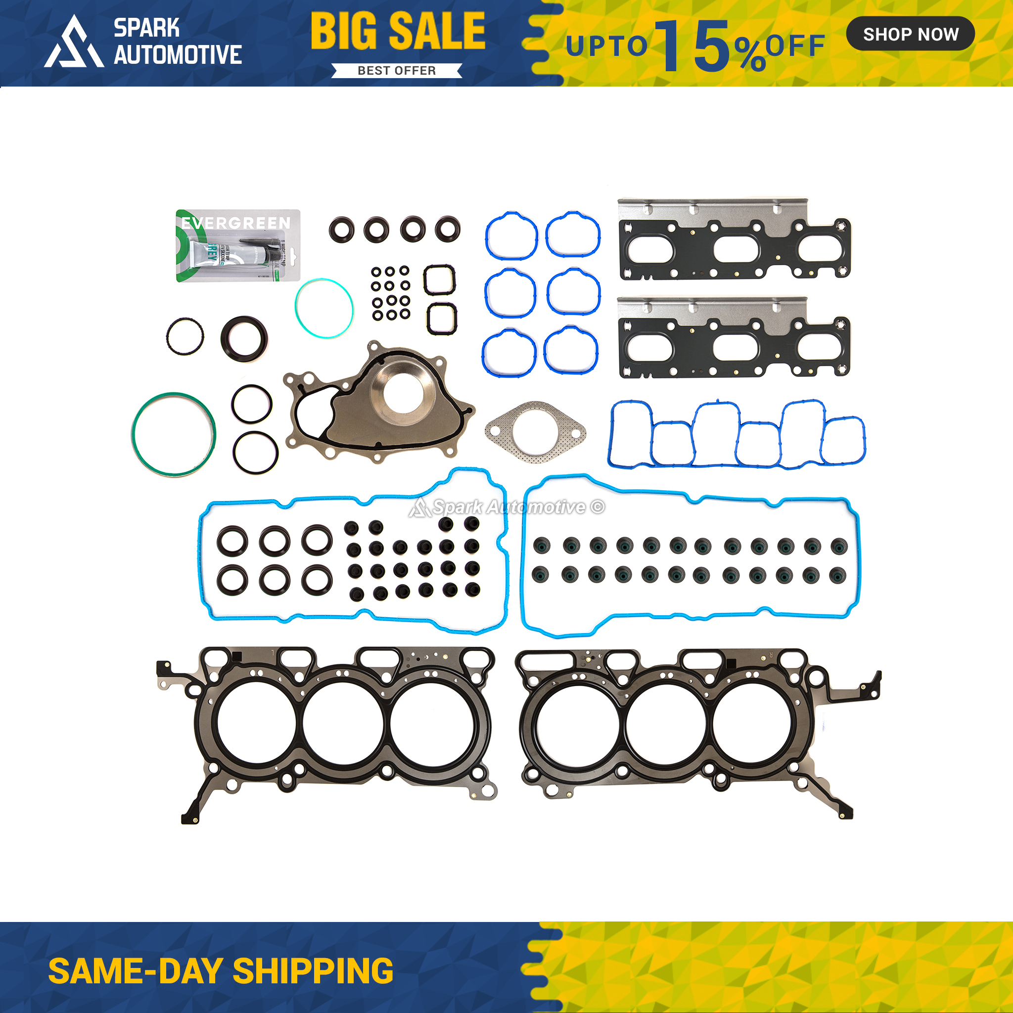 Head Gasket Set Fit 11-13 Ford Edge Police Interceptor
