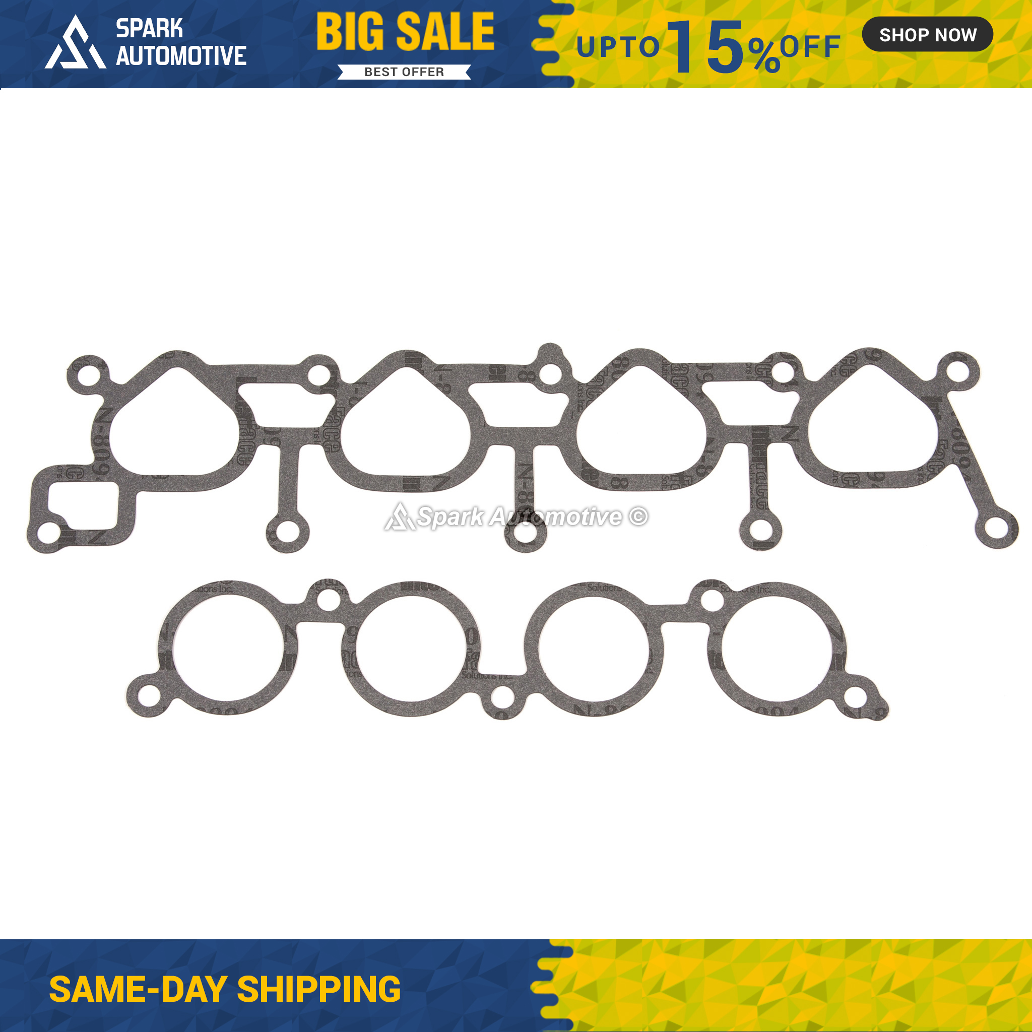 Junta de colector de admisión para 93-01 Nissan Altima 2.4L DOHC 16 válvulas KA24DE - Imagen 1 de 7