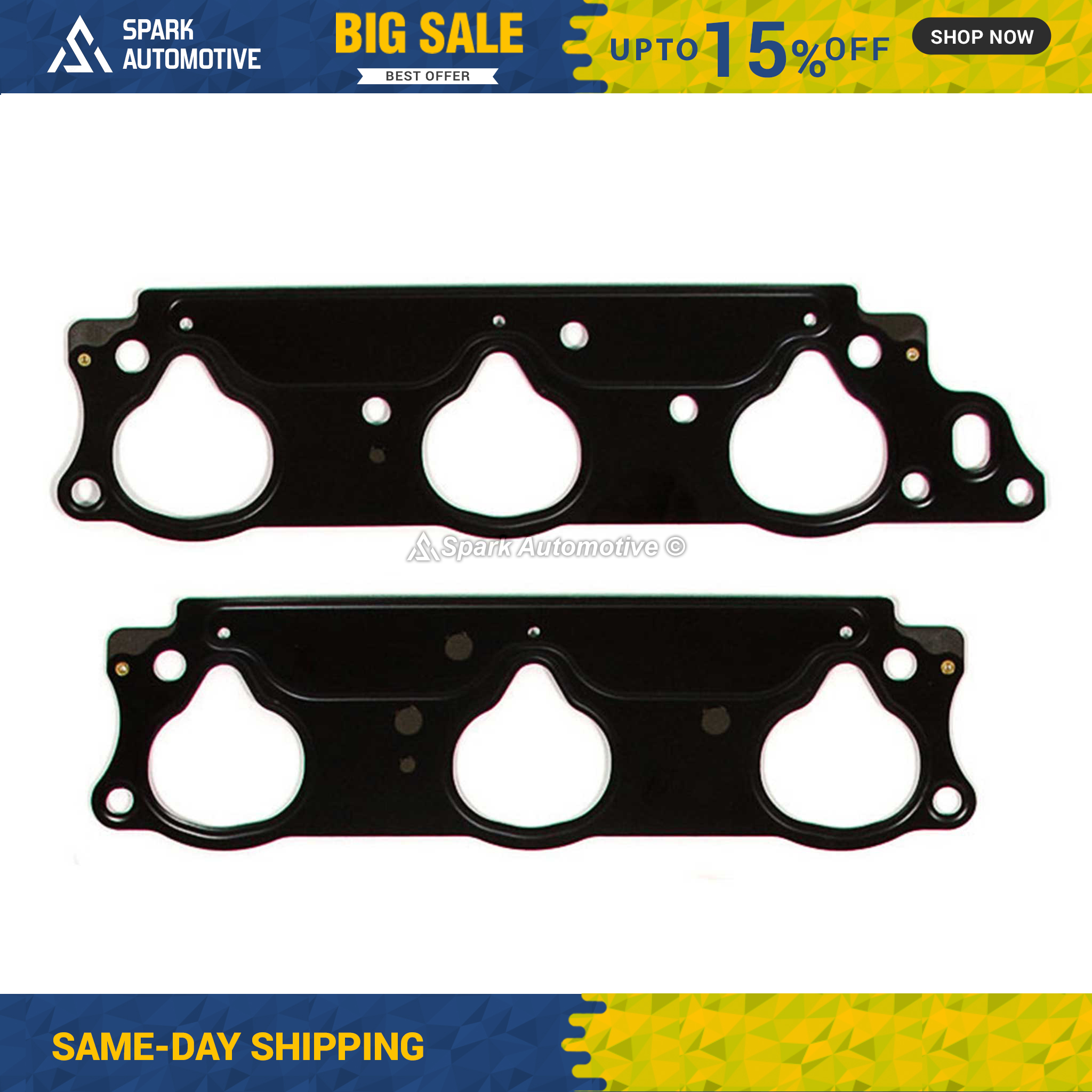 Junta de colector de admisión para 01-04 Acura Honda SOHC J32A1 J32A2 J35A3 J35A4 - Imagen 1 de 7